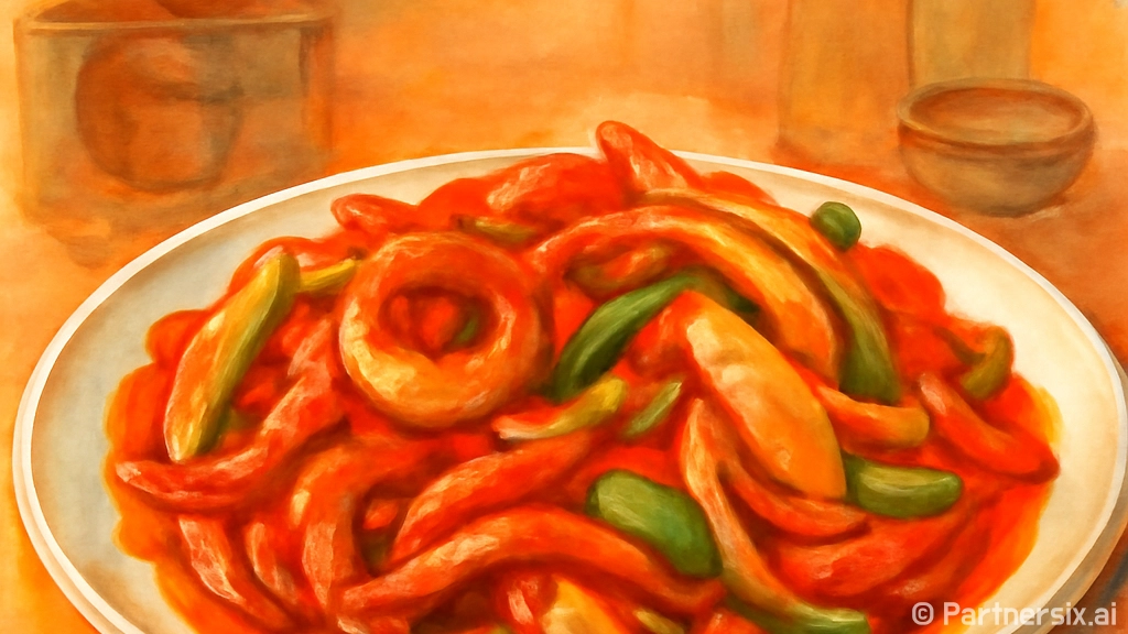 완벽한 오징어볶음을…