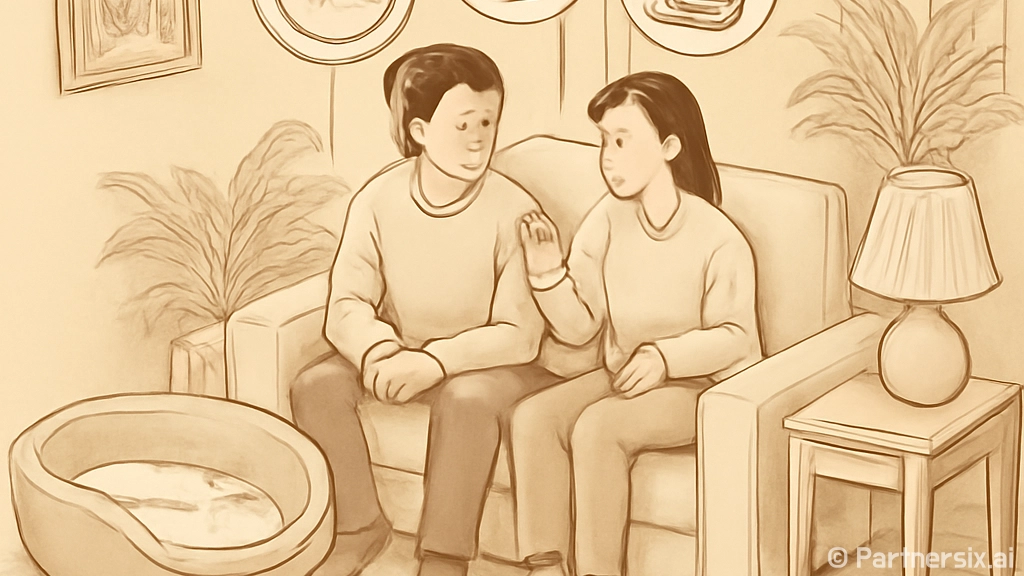 강아지를 분양받는 …