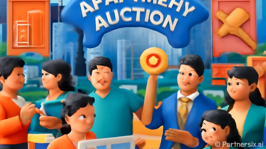 아파트 경매에 성공…