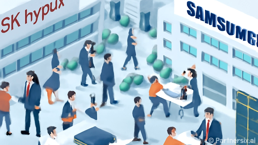 SK하이닉스와 삼성…