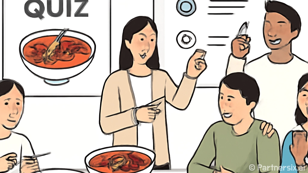 이비가짬뽕퀴즈를 통해 짬뽕에 대해 배우는 방법