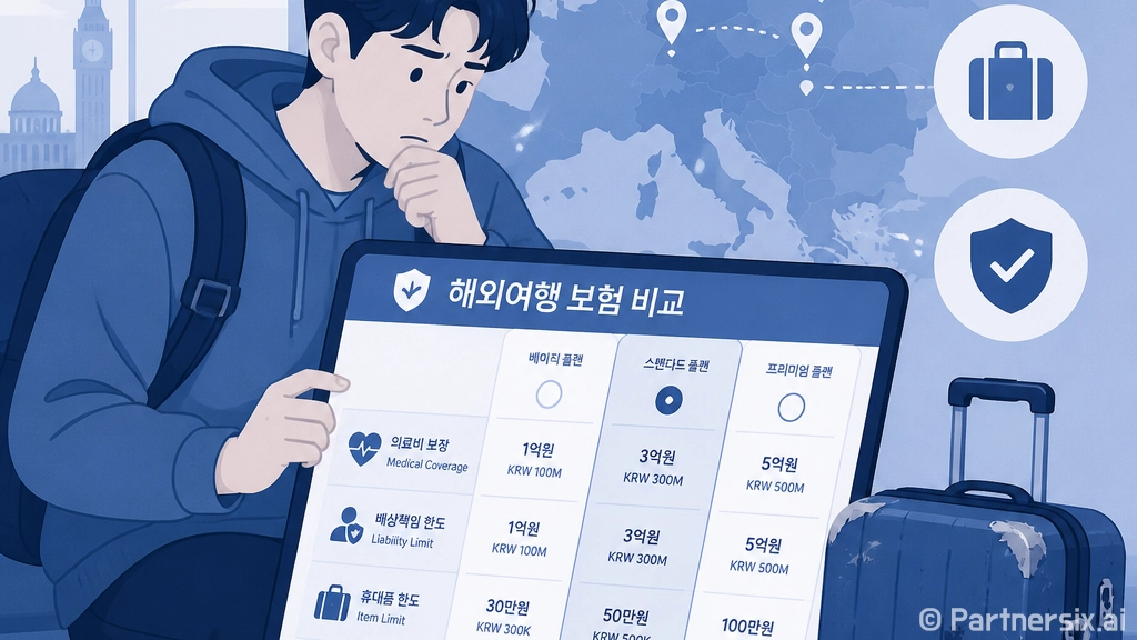여행자보험추천 전 꼭 비교할 5가지 숫자