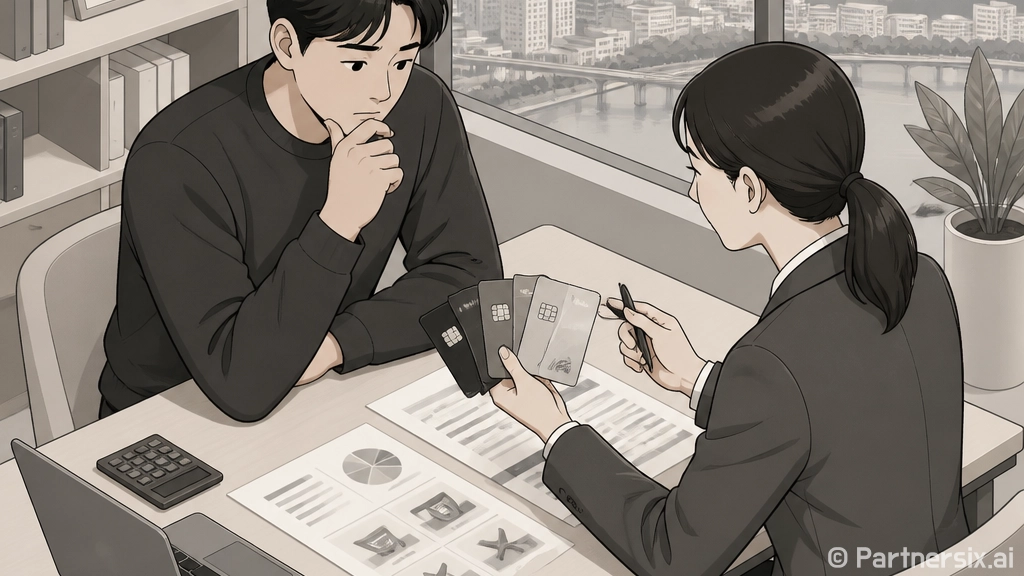 하나카드 쓰기 전 …