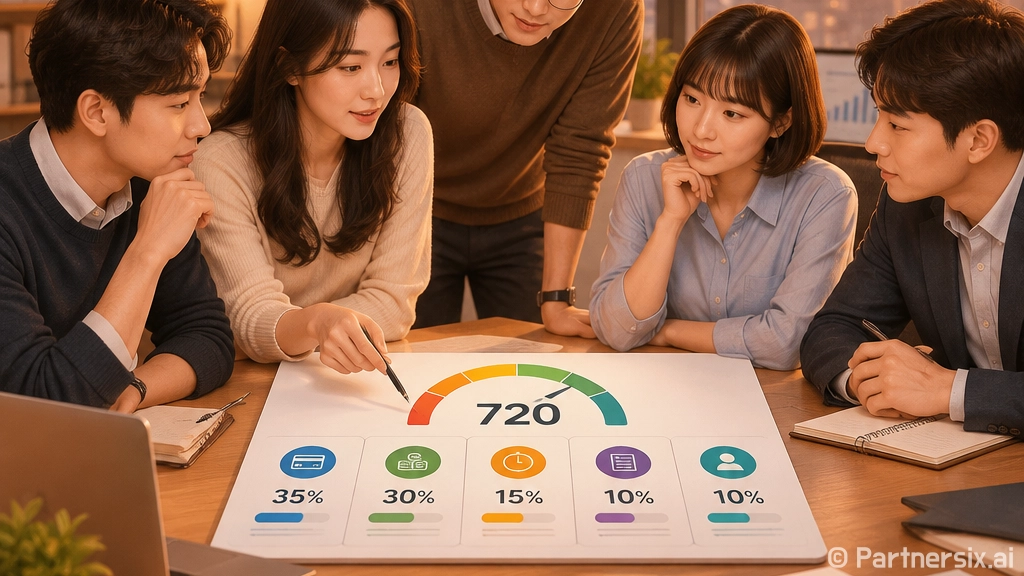 신용점수 올릴 때 먼저 보는 5가지 숫자