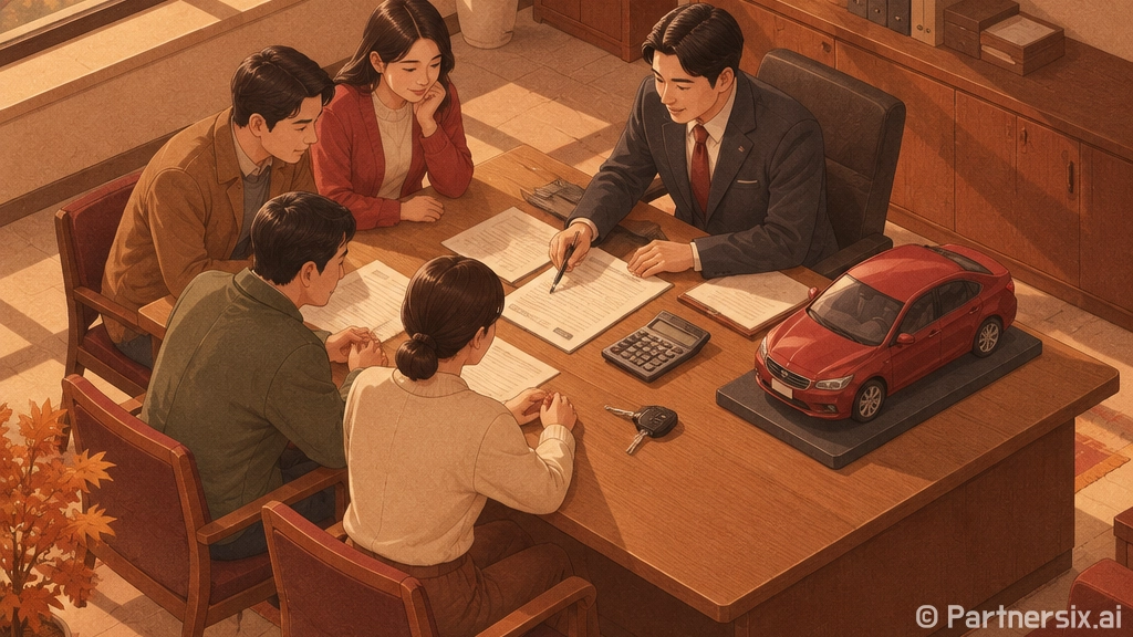 자동차담보대출 받기 전 확인할 5가지 숫자