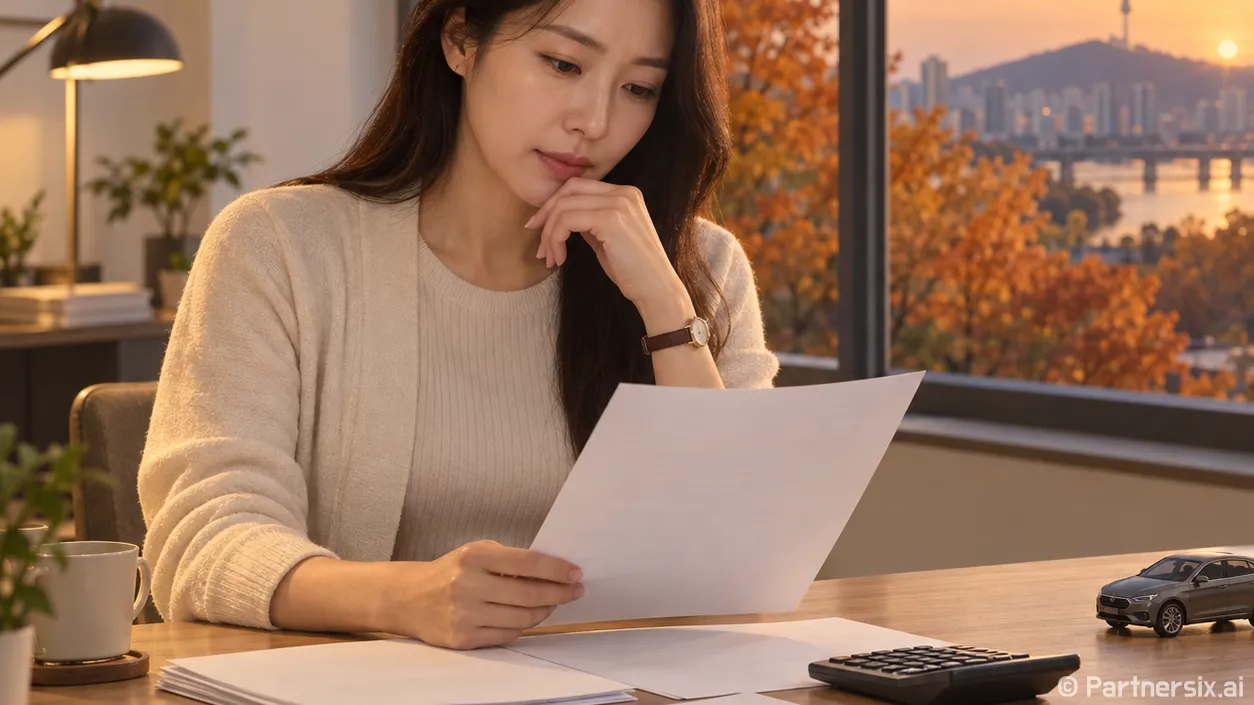 차량대출을 고려할 …