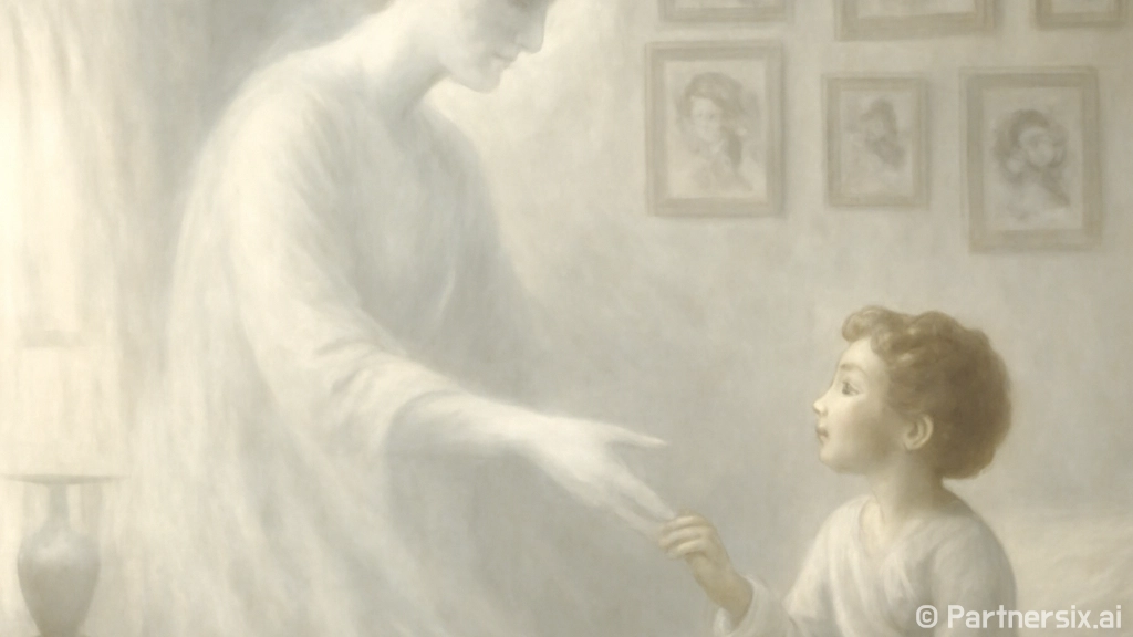 엄마가 유령인 상황…