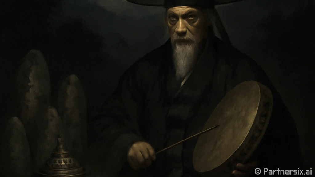 임우재 무당과의 만…