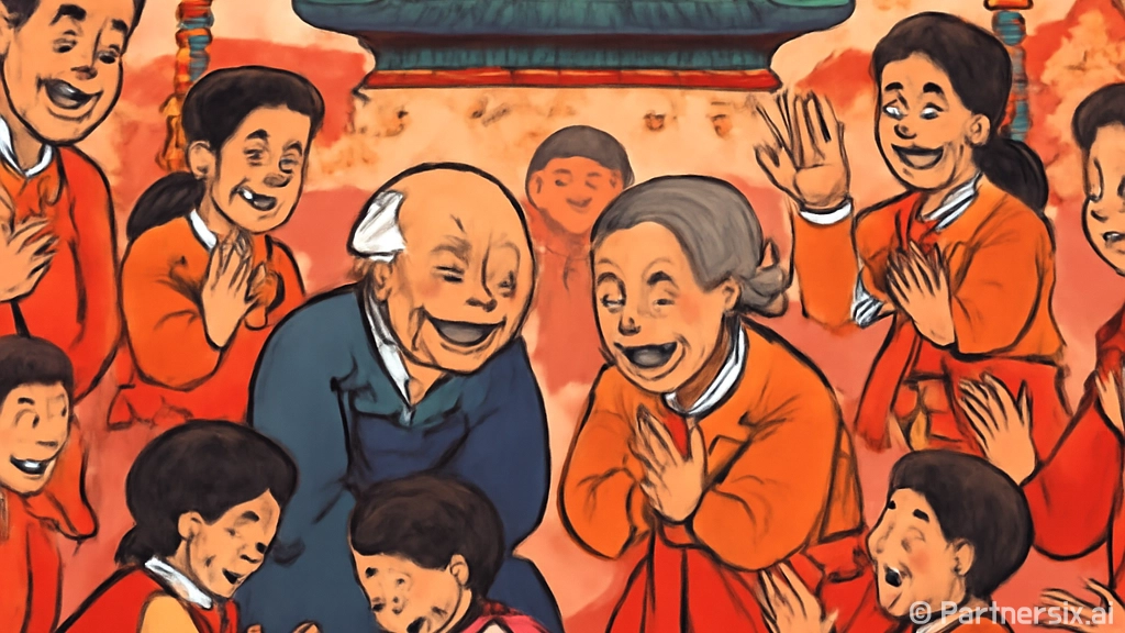 구정 인사말을 준비…