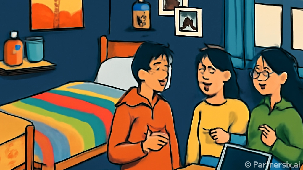 기숙사 생활을 성공…