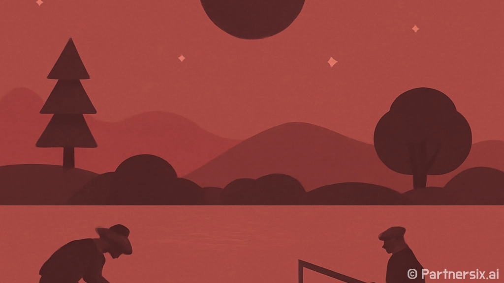 그믐달을 관찰하는 …