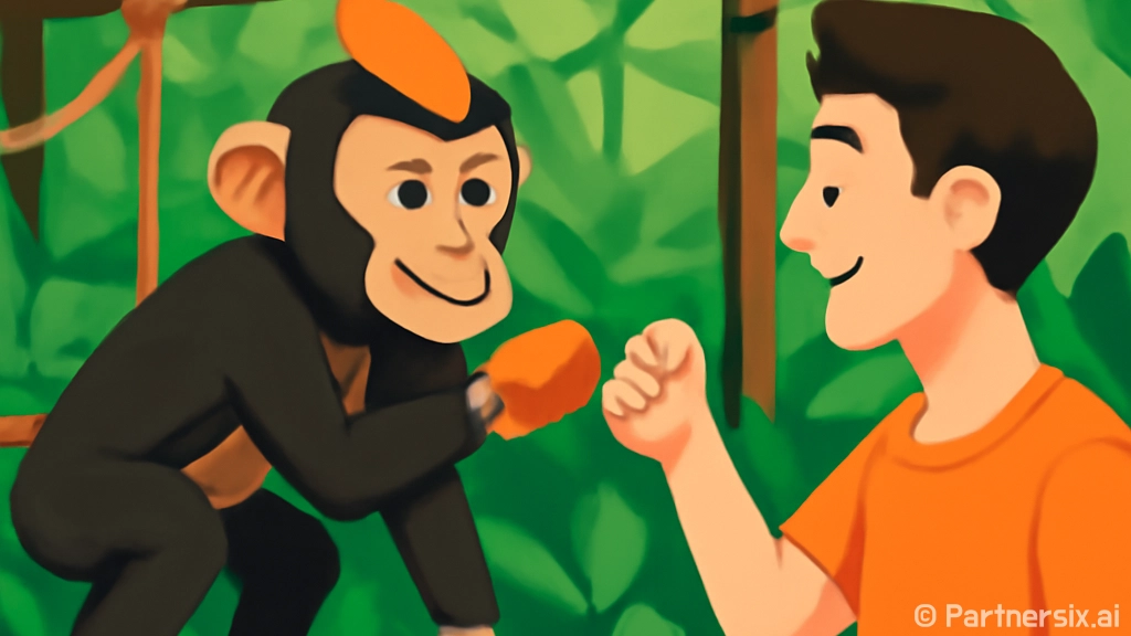 펀치 원숭이를 기르…