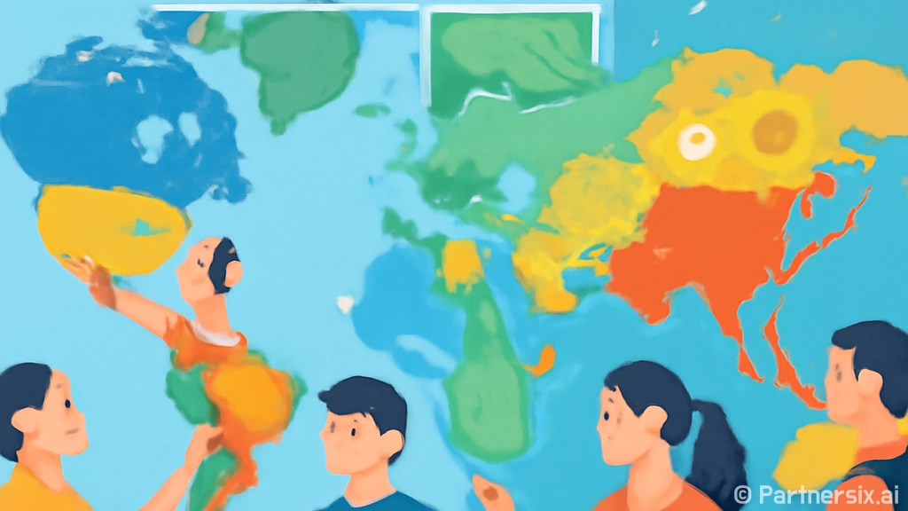 세계지도를 활용하는…