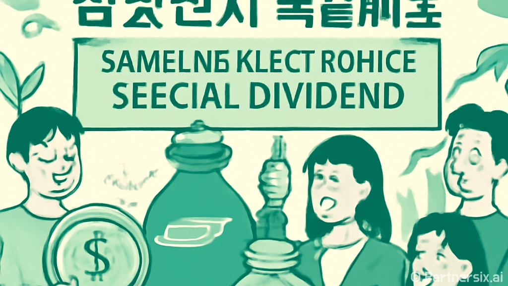 삼성전자 5년 만에 특별배당 받는 방법