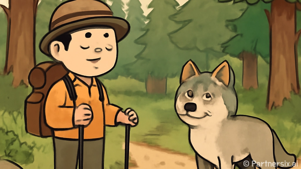 늑대 탈출 시 안전…