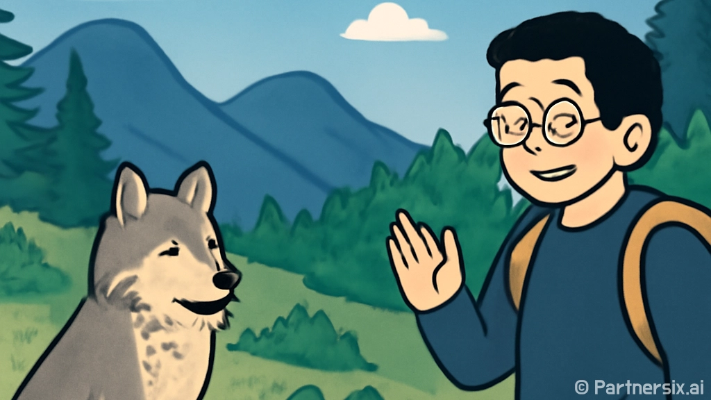 늑대 탈출 시 안전…