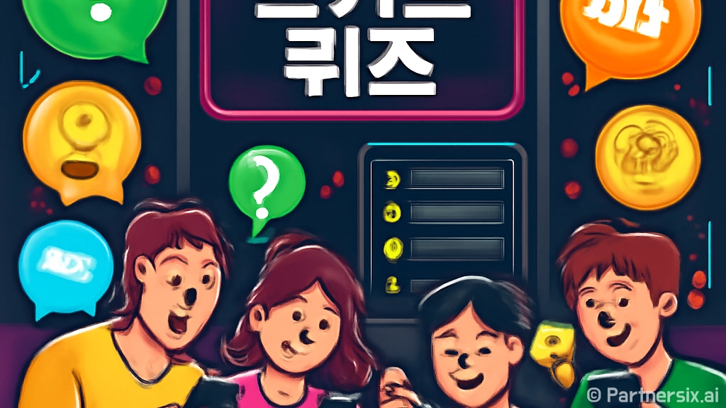 옆커폰 퀴즈를 푸는…