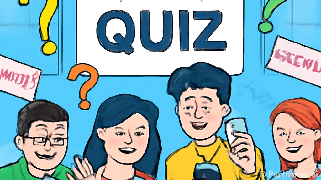 옆커폰 퀴즈로 재미…