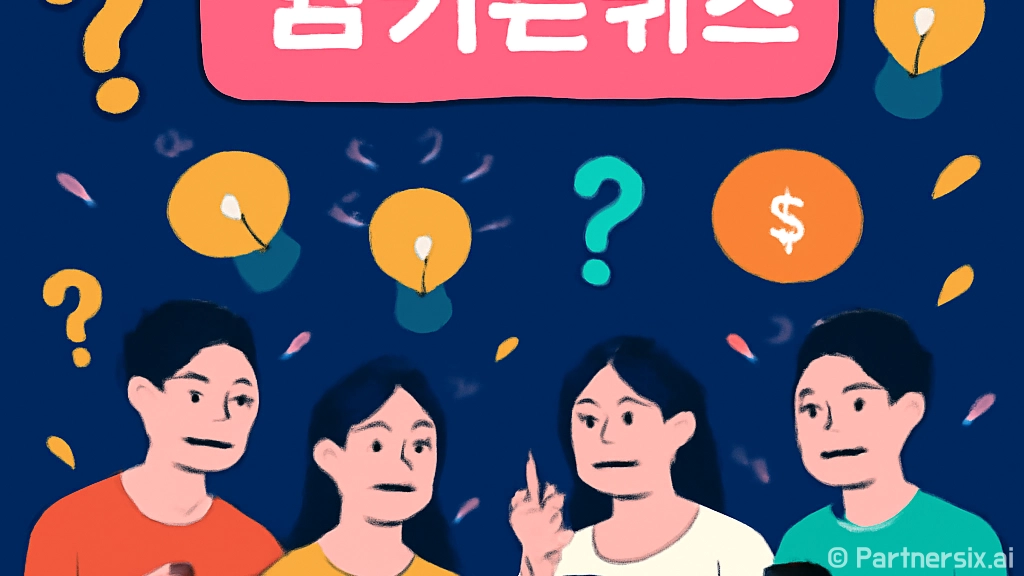 옆커폰 퀴즈 정답을…