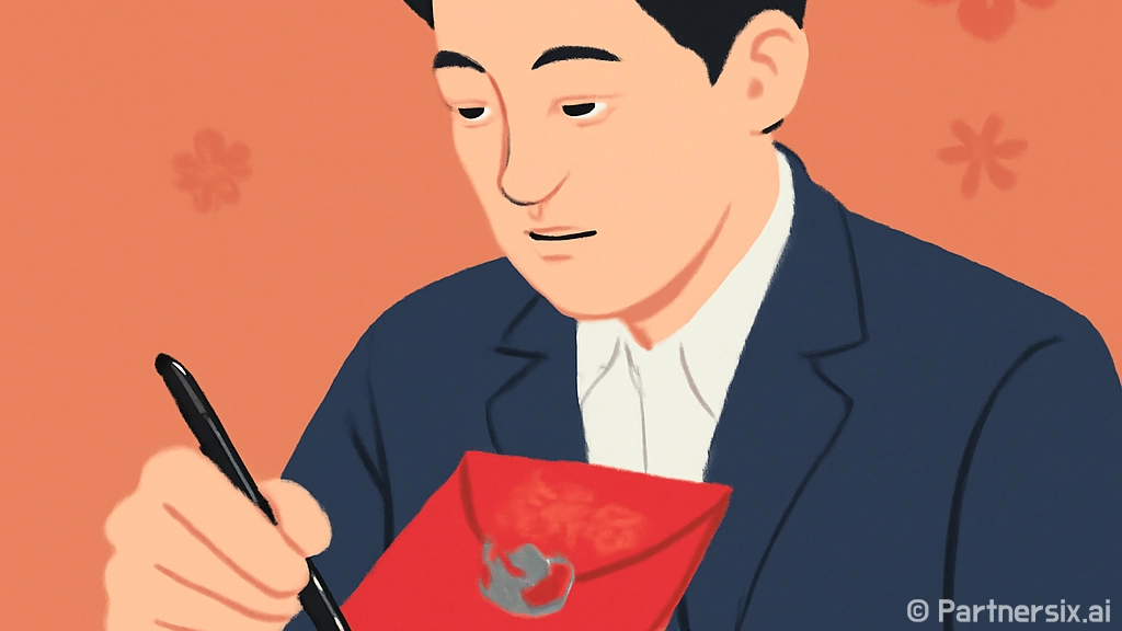 축의금 봉투에 이름…