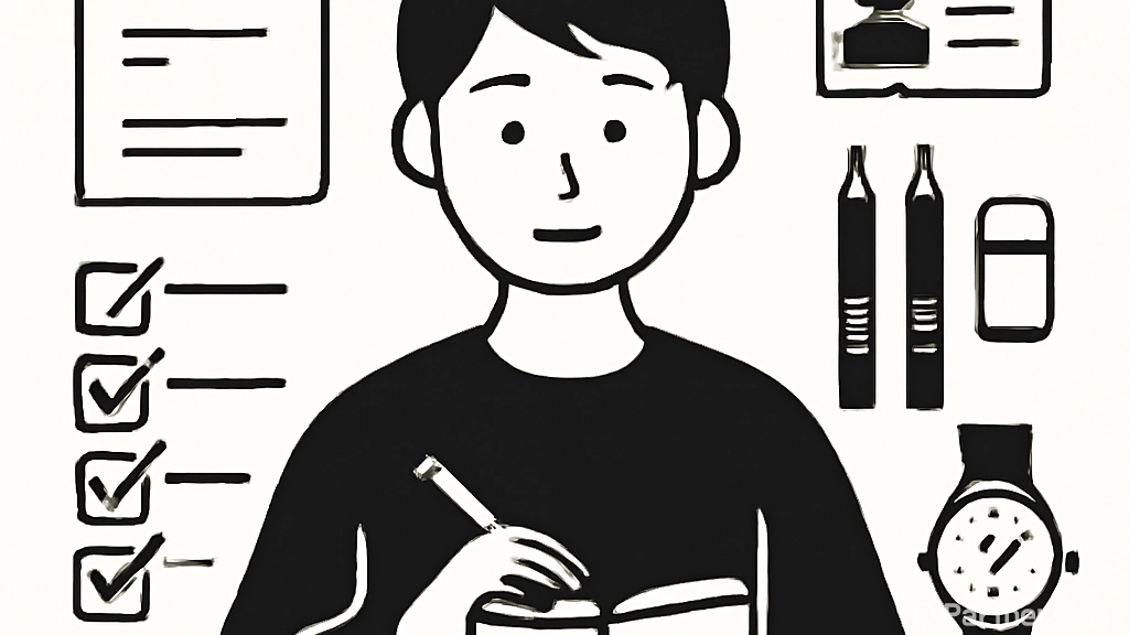 JLPT 준비물 챙…