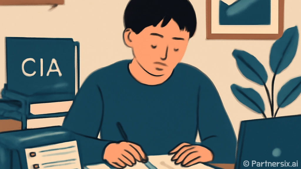 CIA자격증 처음 …