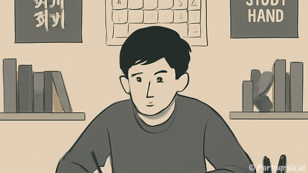 시험 준비를 꾸준히…