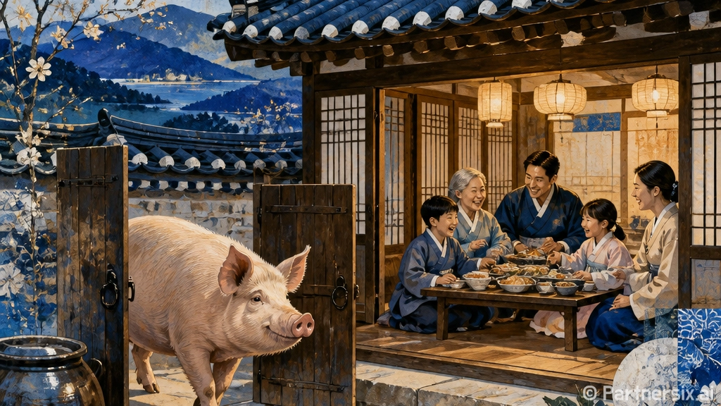 돼지꿈꾸는집, 정말 복이 들어온다는 뜻일까요?