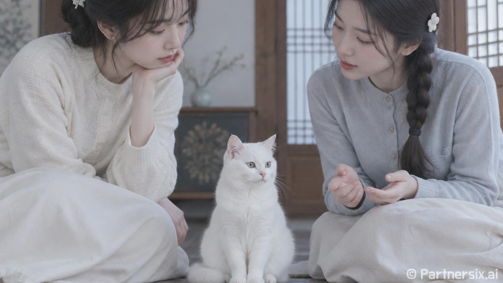 흰고양이꿈, 길몽일까요 아니면 마음의 신호일까요?