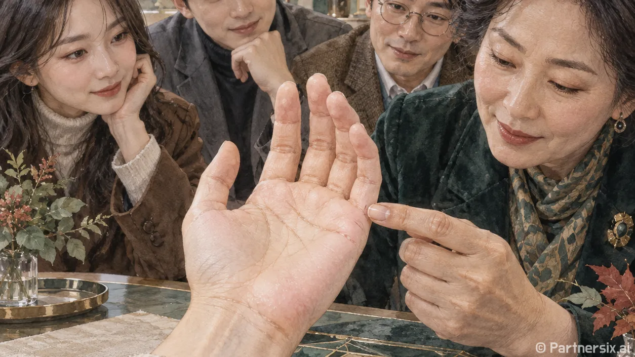 손금 보는법 결혼은 선 하나로 알 수 있을까요?