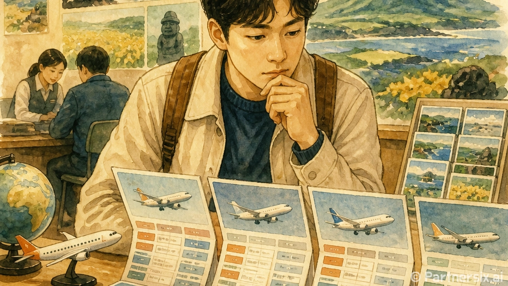 제주도비행기표예약 싸게 하려면 이렇게 비교하세요