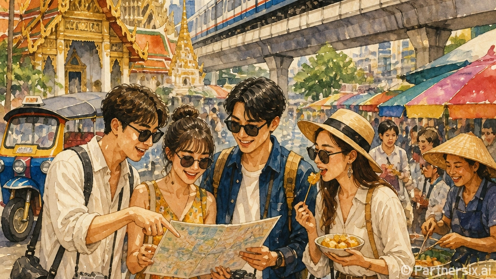 방콕호텔 고르는 방법, 초보 여행자는 위치부터 이렇게 잡으면 편합니다