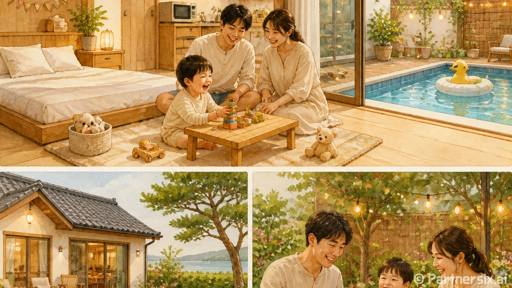 대부도키즈펜션 고르는 방법, 아이랑 1박이 편해지는 체크 포인트