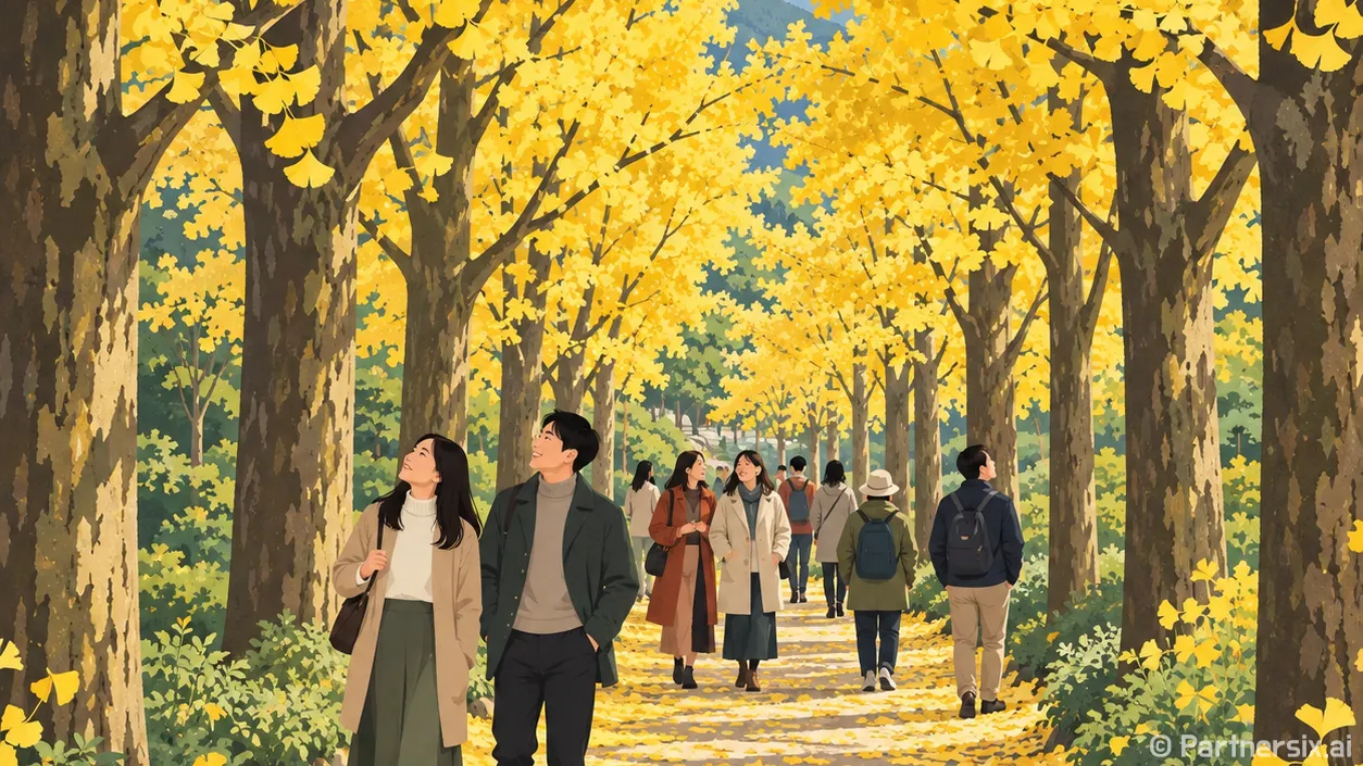 홍천 은행나무숲 가려면 이렇게 준비하면 편해요