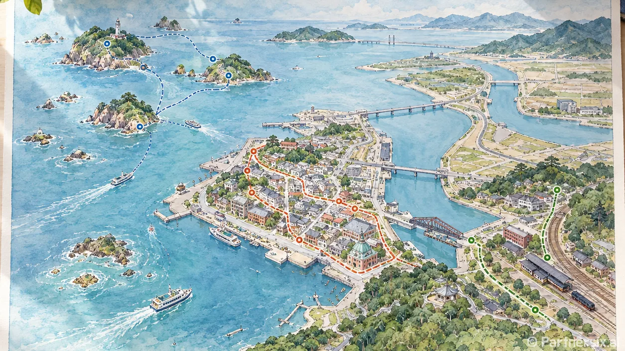 군산 여행지도 보고…