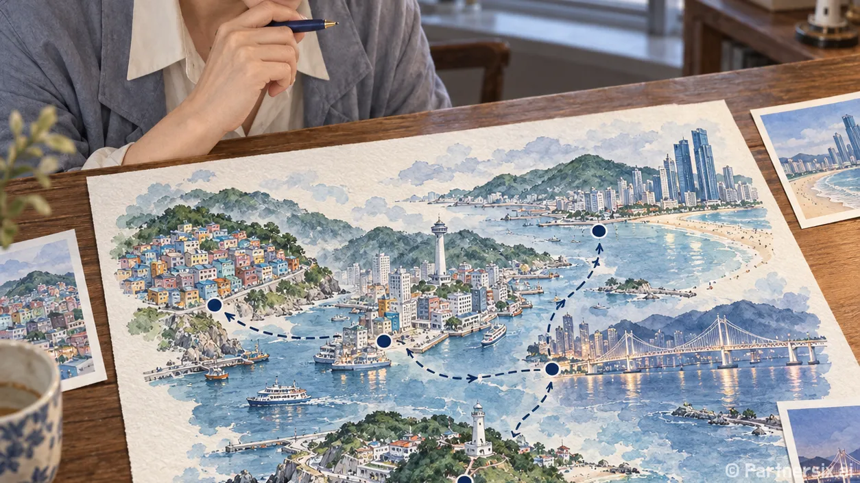 부산여행2박3일 동선 덜 꼬이게 짜는 방법