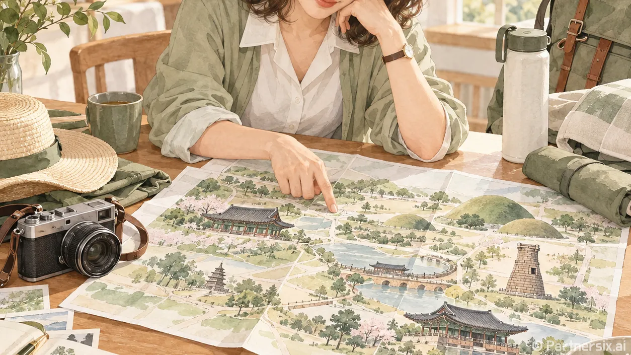 경주 가족여행 동선…