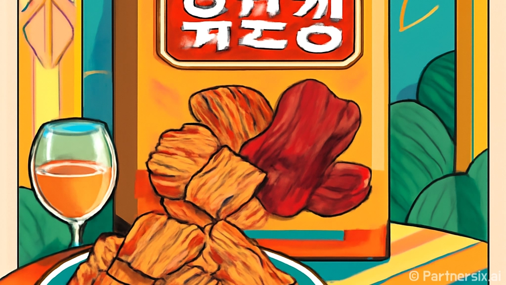 육포깡, 이 맛에 …