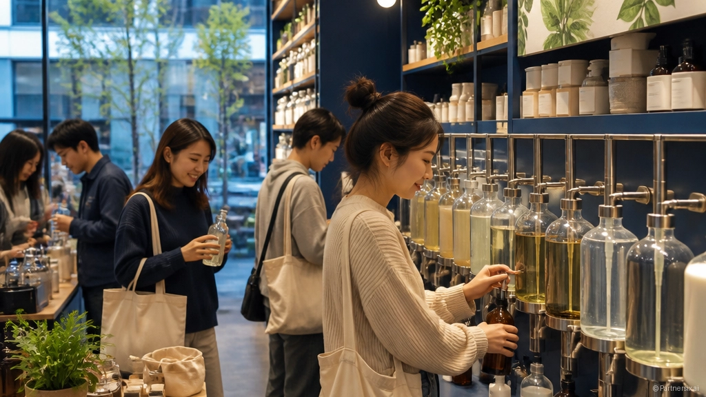 리필스테이션을 직접…