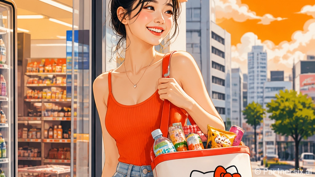 헬로키티 보냉백이 …