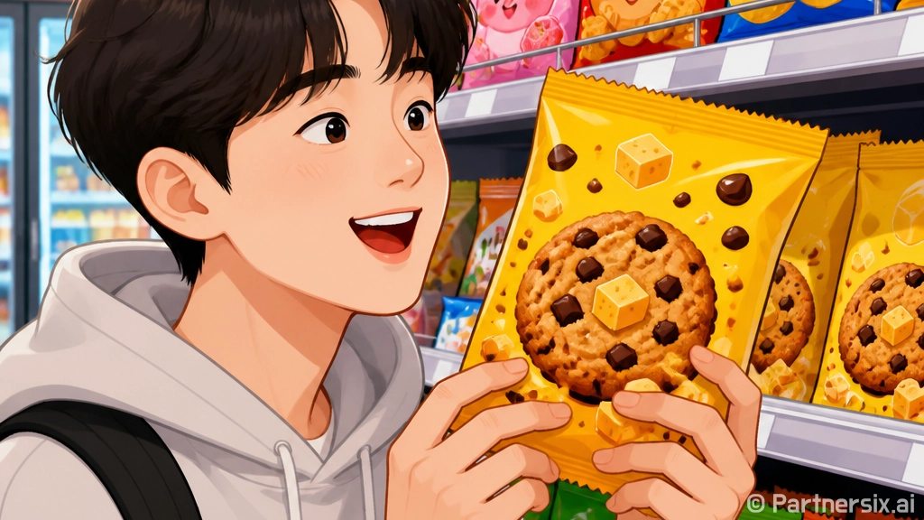 황치즈 쫀득초코칩을…