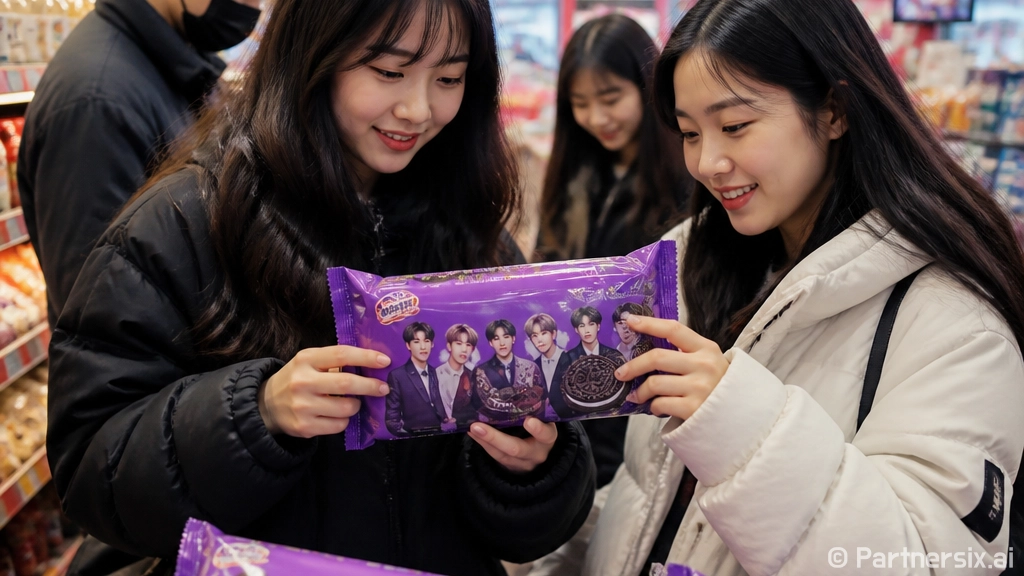 오레오가 BTS를 …