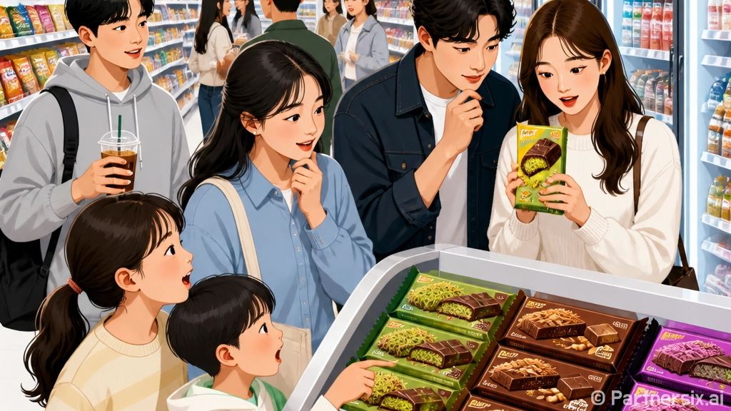 카다이프가 초콜릿 …