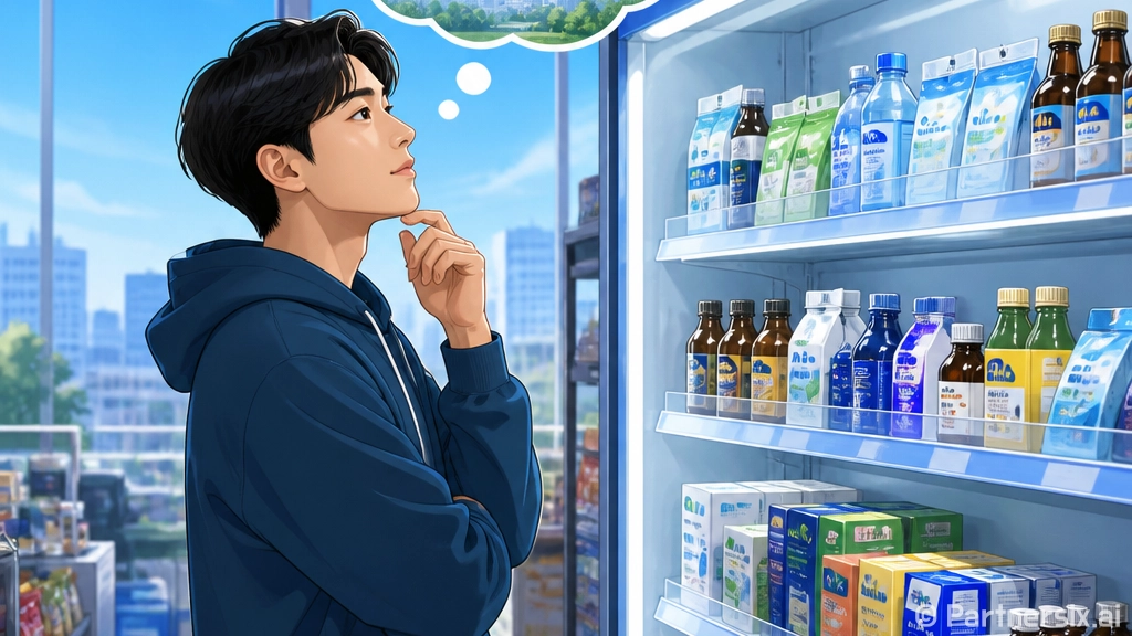 편의점에서 눈을뜨자…