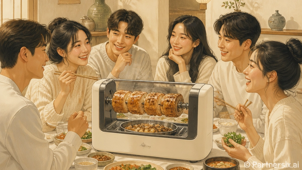 삼겹살 통돌이가 식탁 위 약속을 바꿔버린 이야기