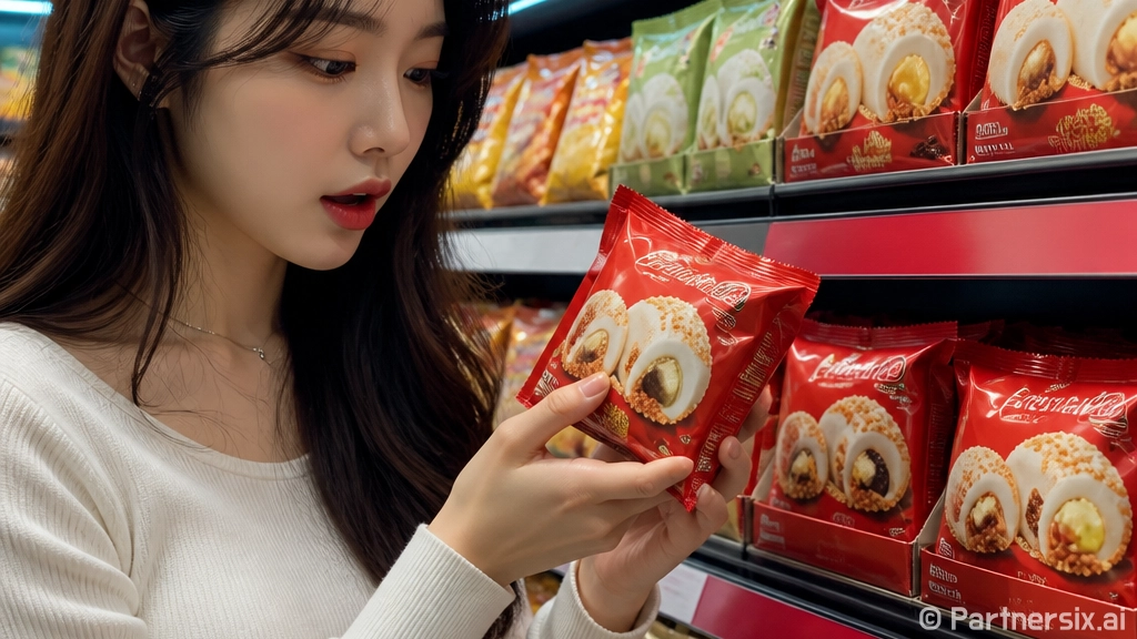 한입 카다이프 찰떡…