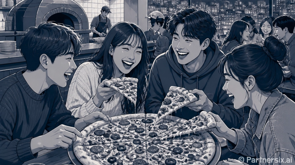 피자 콩알금 논란을…