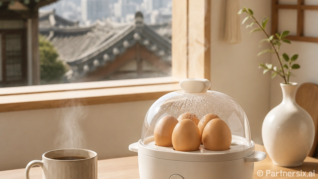 다이소 전기 계란 찜기 써봤더니, 5천원짜리 주방템이 팔리는 진짜 이유