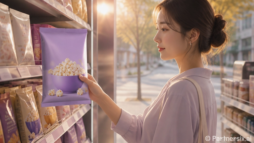 라라스윗 저당팝콘을 집어 들게 만든 건 맛보다 약속이었다