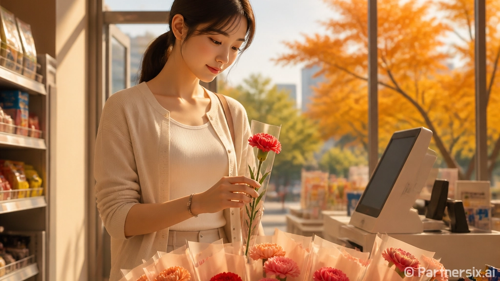 편의점 카네이션을 사는 사람들을 보며 알게 된 브랜드의 진짜 이야기